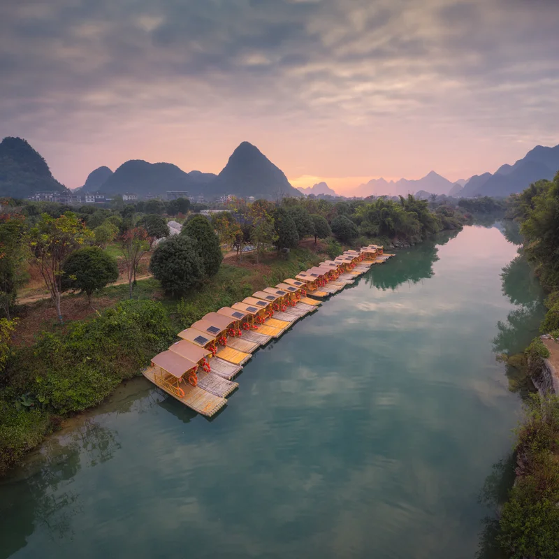 Moored on the Yulong