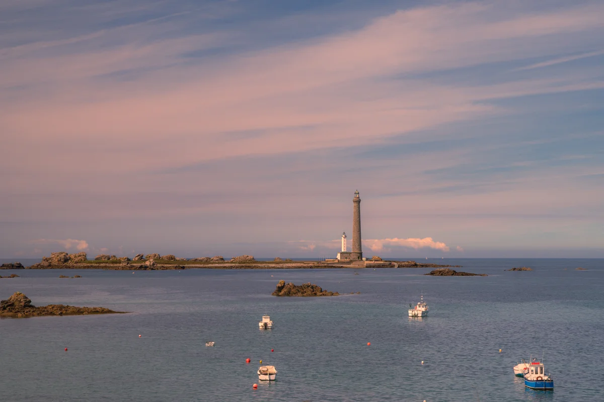 The Île Vierge lighthouse