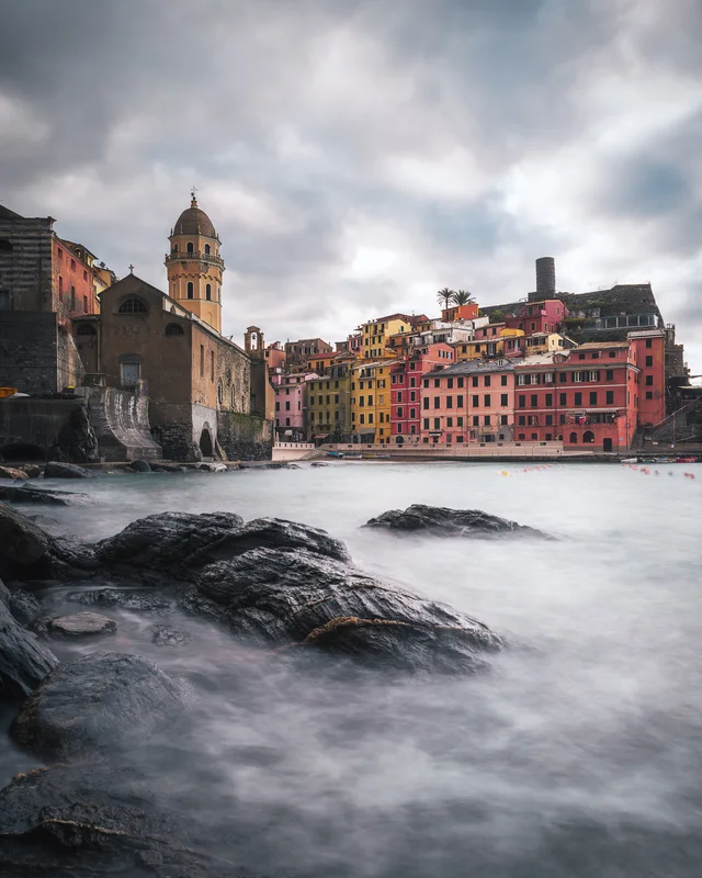 Moody Vernazza Harbor