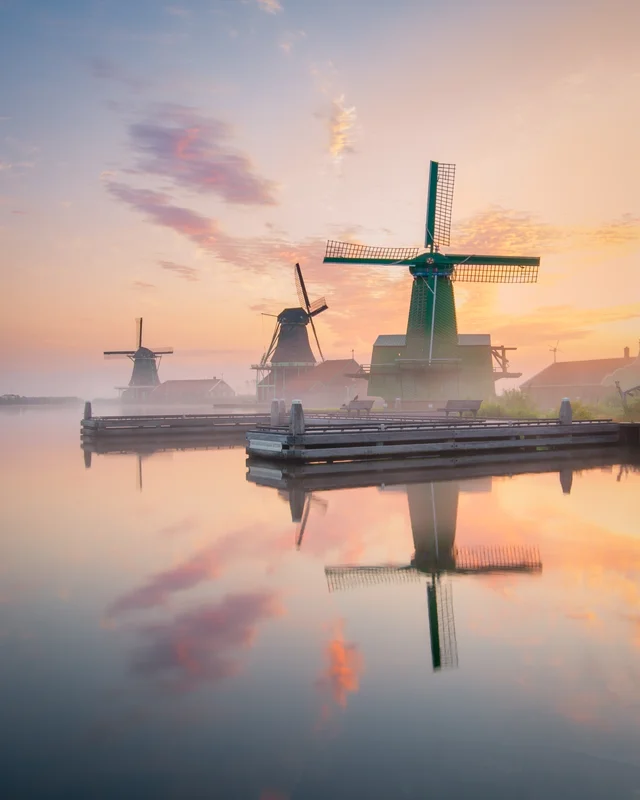 Zaanse Schans Mist