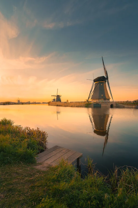 Kinderdijk Reflections