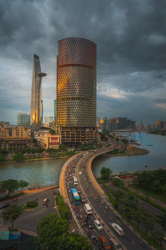 Storm Light Over Saigon