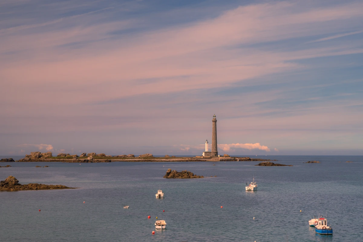 The Île Vierge lighthouse