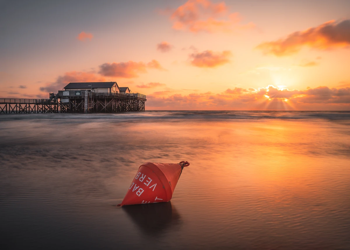 Sunset at Sankt Peter-Ording