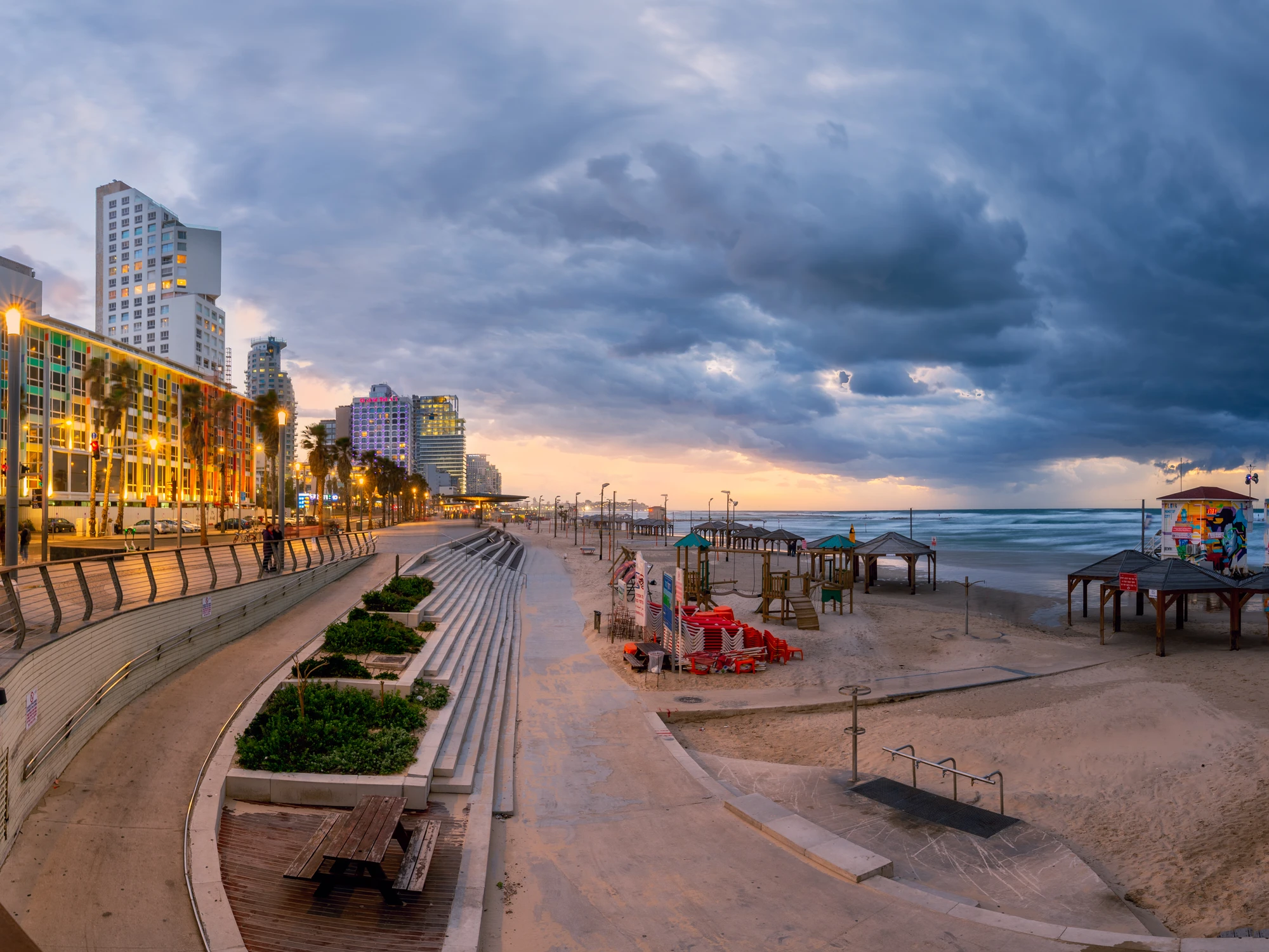 Tel Aviv Winter Twilight