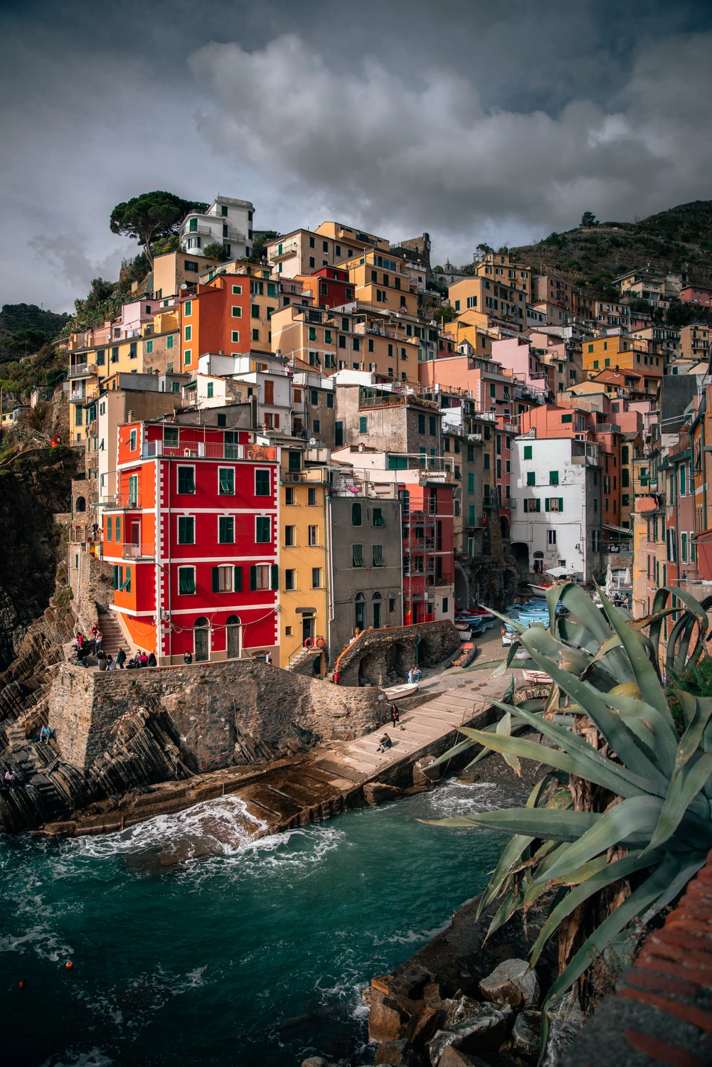 Riomaggiore Cliffside