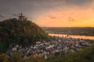 Marksburg Over Braubach