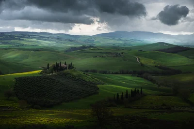 Storm Over Val d'Orcia