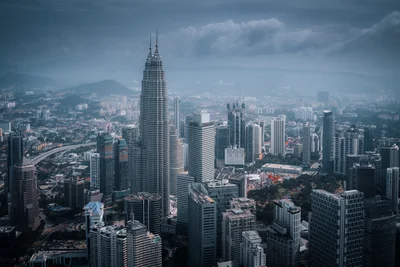Steel and Clouds over KL