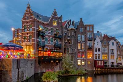Historic Delfshaven Twilight
