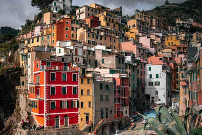 Riomaggiore Cliffside