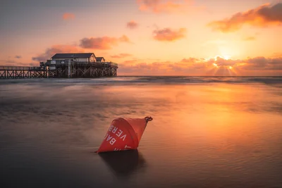 Sunset at Sankt Peter-Ording