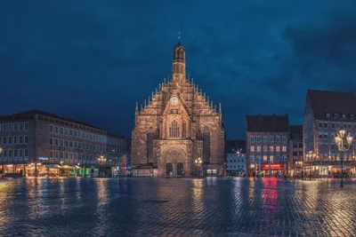 Frauenkirche Blue Hour
