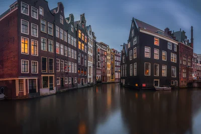 Dancing Houses at Twilight
