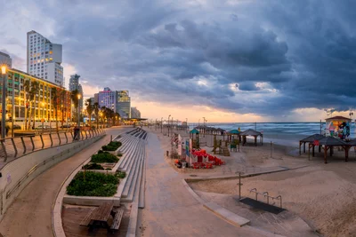 Tel Aviv Winter Twilight
