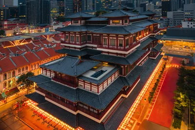 Tradition Amidst the Skyline