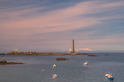 The Île Vierge lighthouse