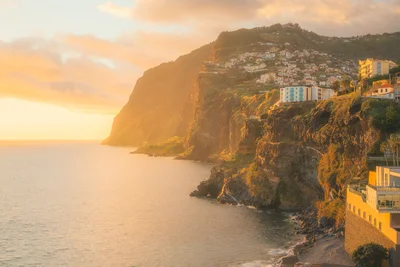 Golden Haze at Ponta do Sol
