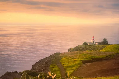 Ponta do Pargo at Sunset