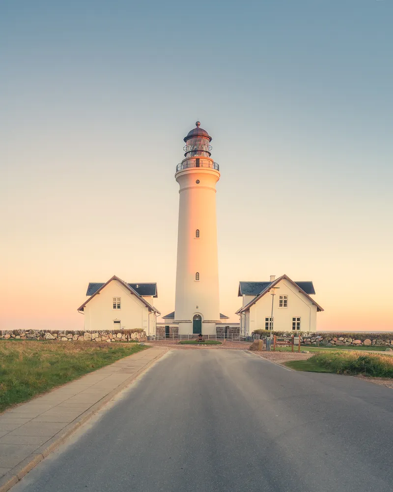 Hirtshals Fyr in Morning Light