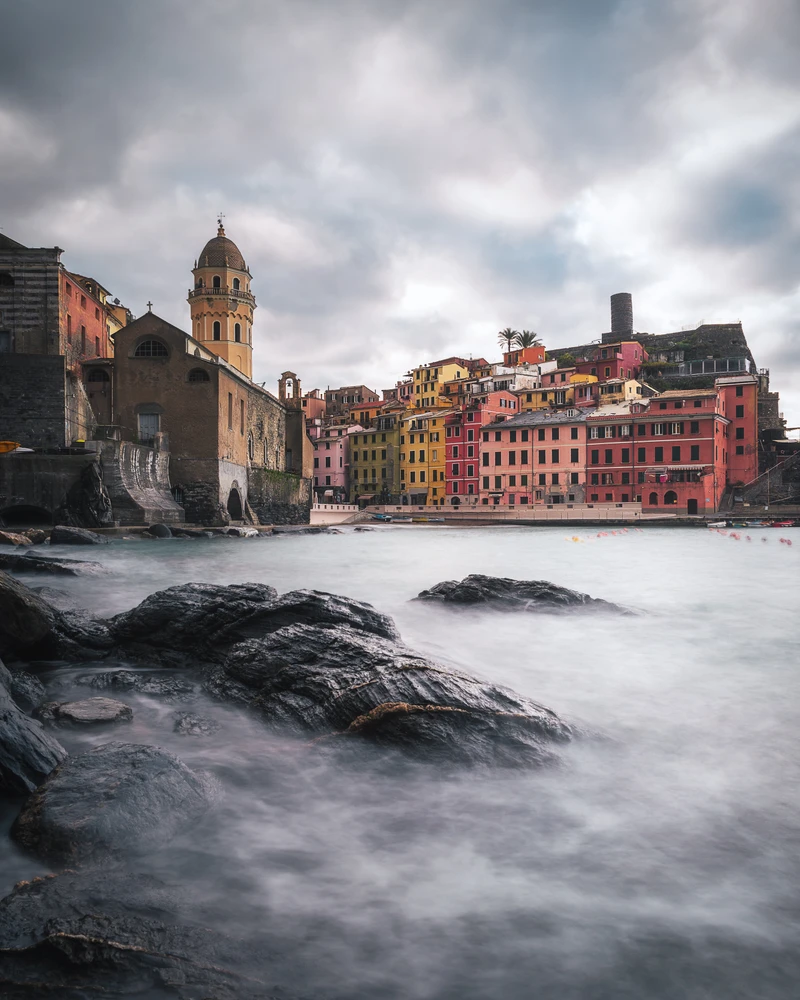 Moody Vernazza Harbor