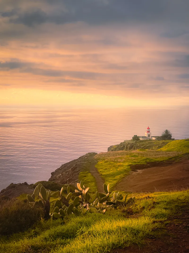 Ponta do Pargo at Sunset