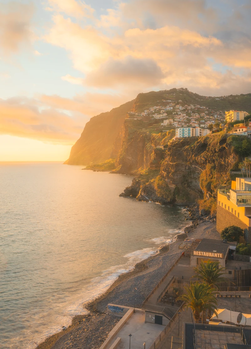 Golden Haze at Ponta do Sol
