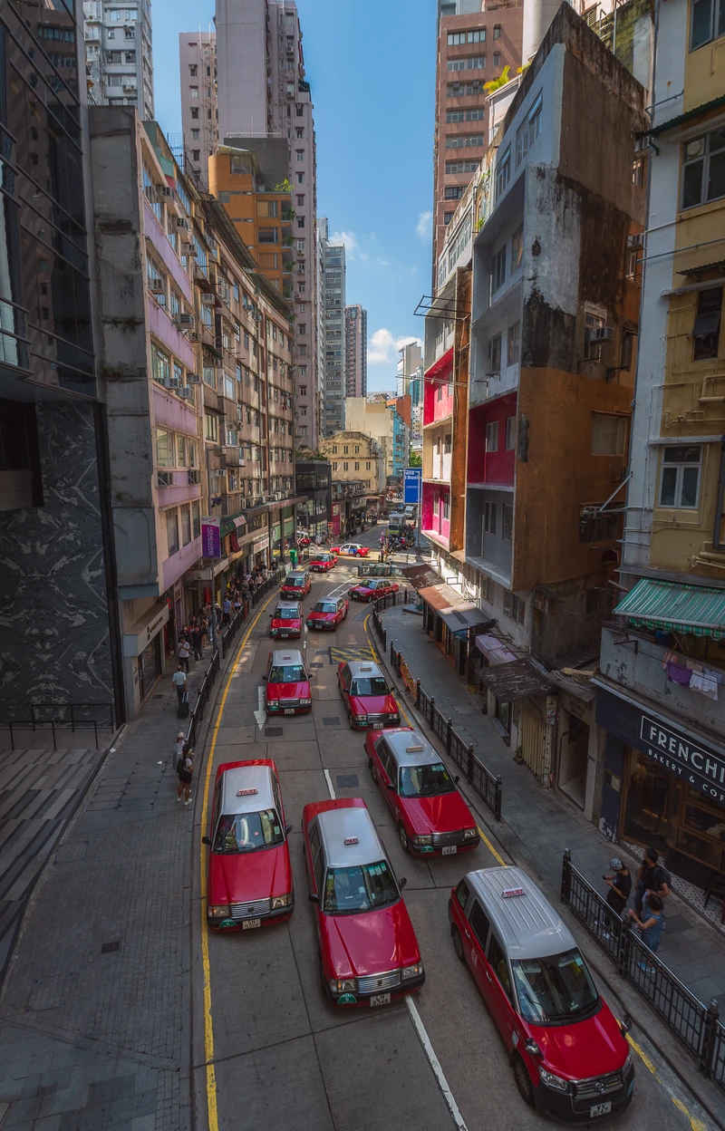 Red Taxis on Cochrane