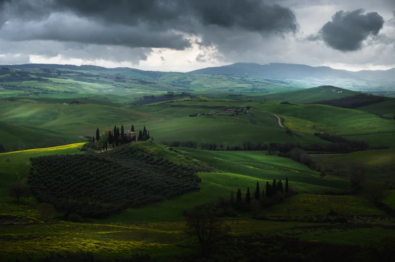Storm Over Val d'Orcia