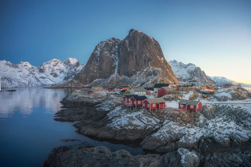 Hamnøy Winter Morning