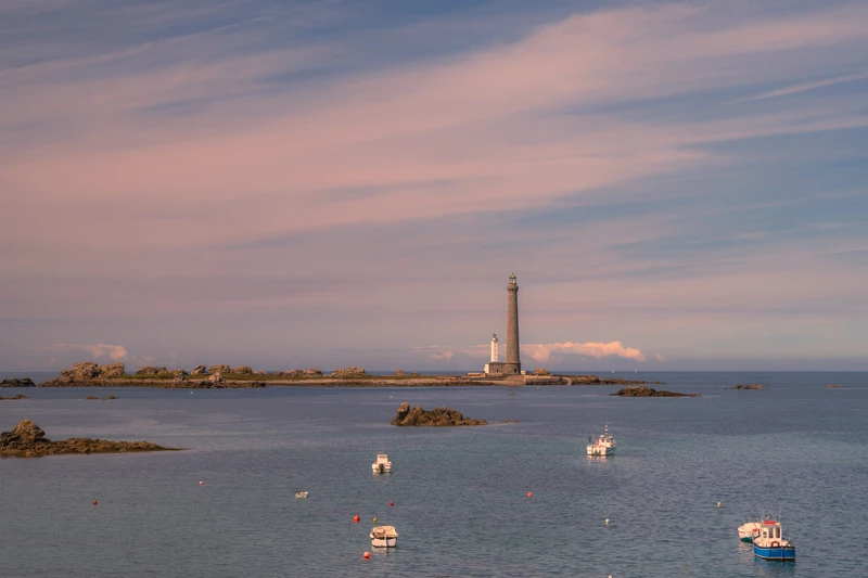 The Île Vierge lighthouse