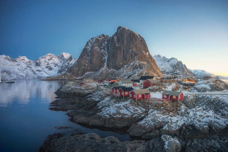 Hamnøy Winter Morning
