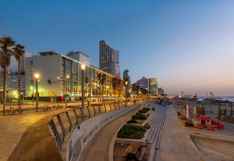 Tel Aviv Waterfront Dusk