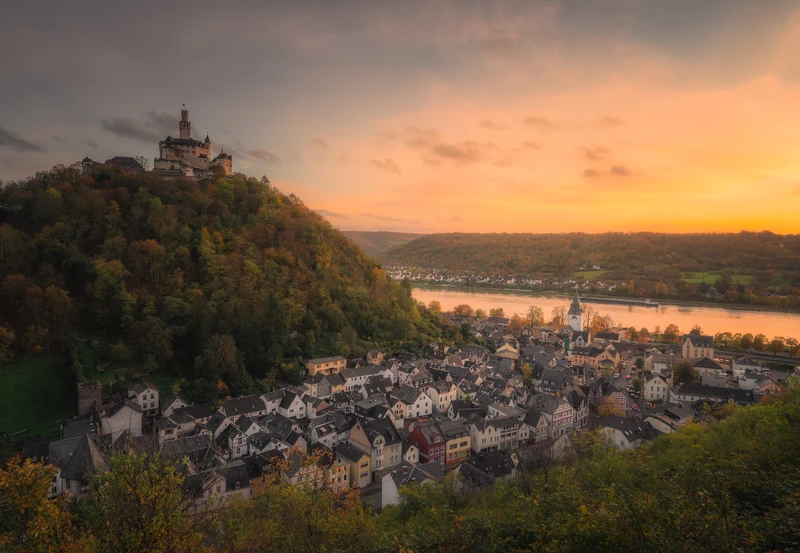 Marksburg Over Braubach