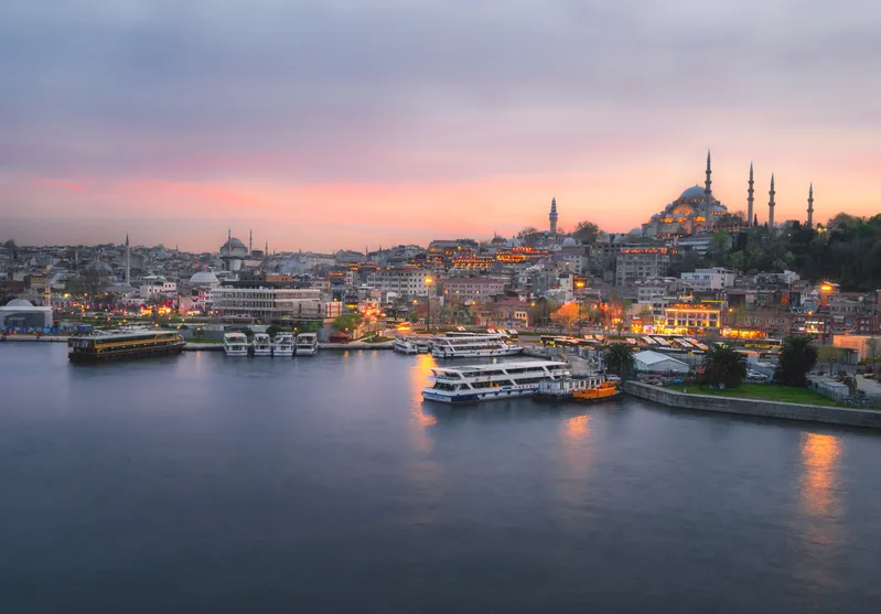 Süleymaniye at Twilight