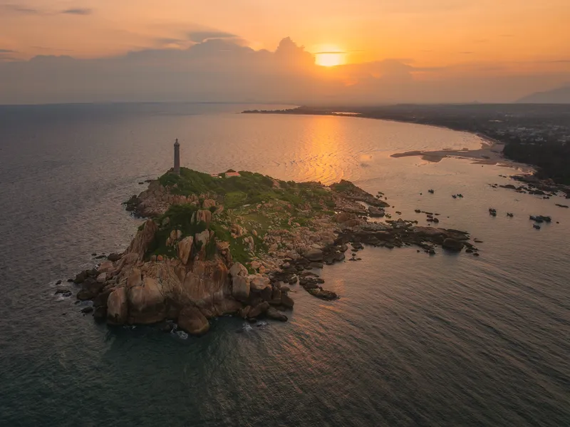 Sunset at Ke Ga Lighthouse