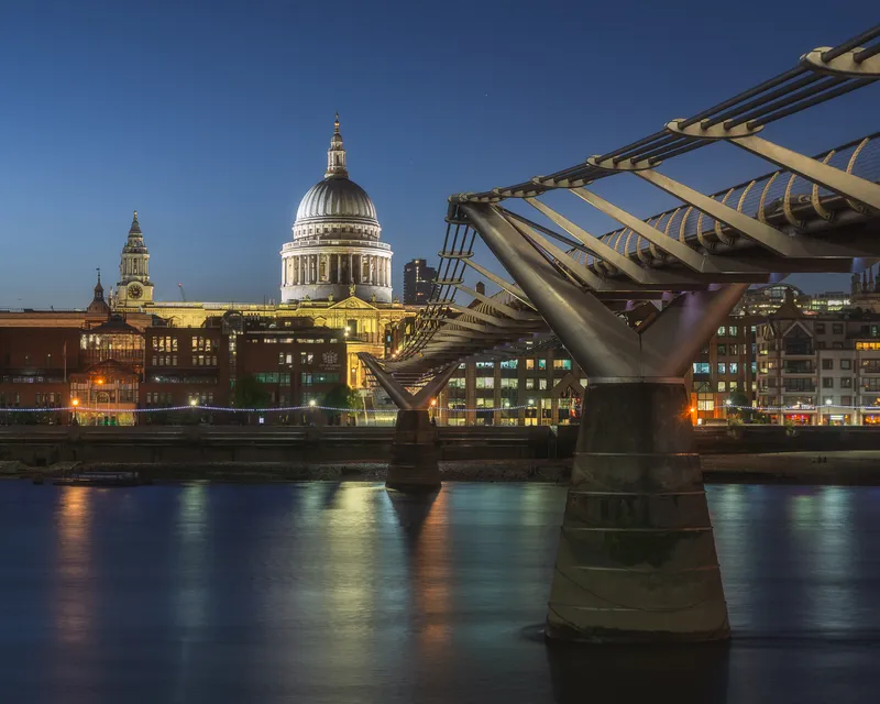 St Paul's Beyond the Bridge