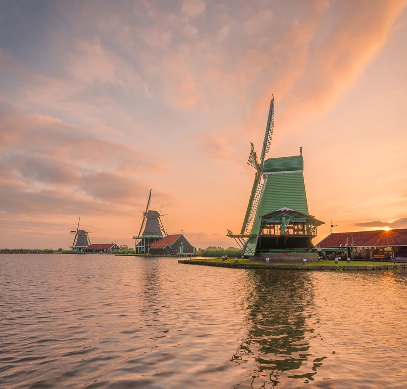 Zaanse Schans Dawn