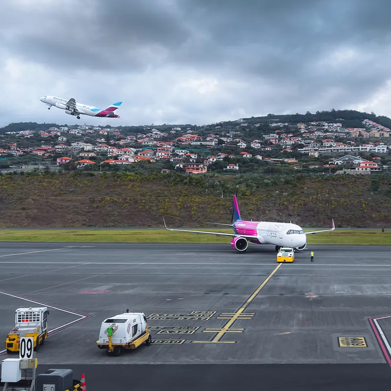Madeira Tarmac View