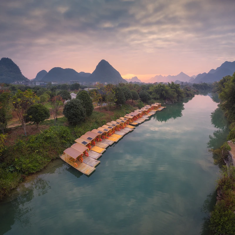 Moored on the Yulong